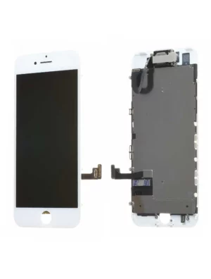 Écran iPhone 7 Blanc + Châssis : Caméra Avant : Ecouteur Origine