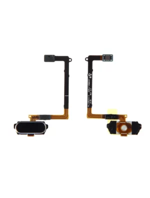 Nappe Bouton HOME Samsung Galaxy S6 (G920F) Noir