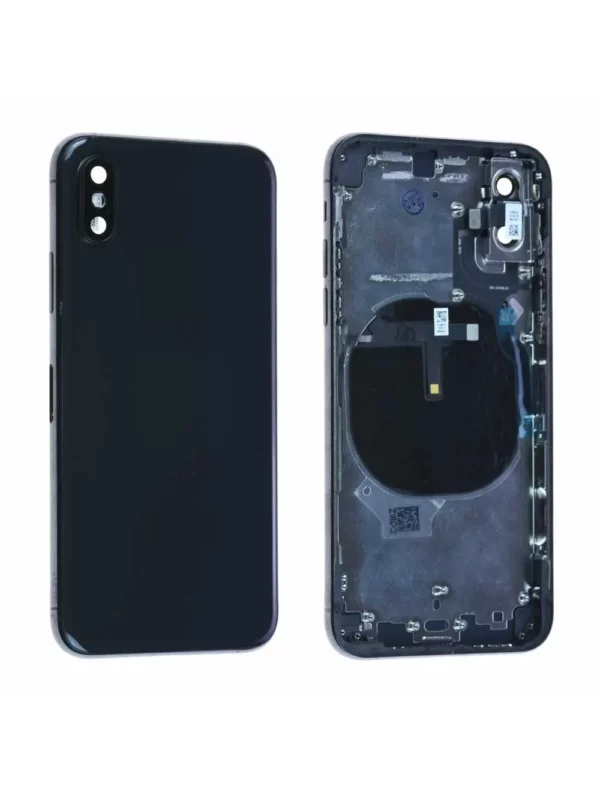 Vitre arrière + Châssis iPhone XS Noir