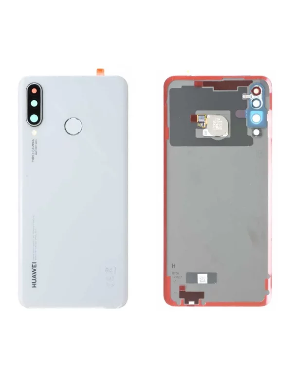 Vitre arrière Huawei P30 Lite Blanc Origine