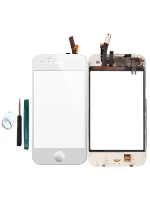 APPLE iPhone 3G Blanc écran vitre tactile + bouton home + châssis
