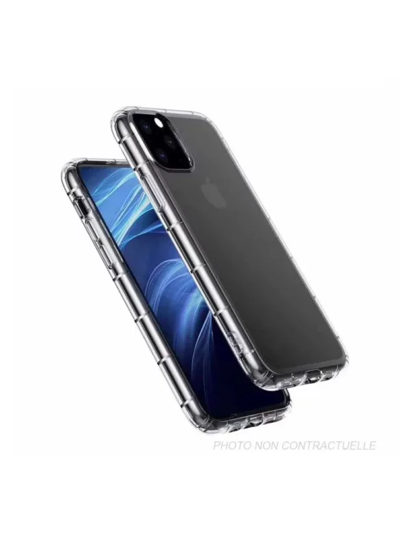 Coque Silicone Renforcé iPhone 11 Pro Transparent -1