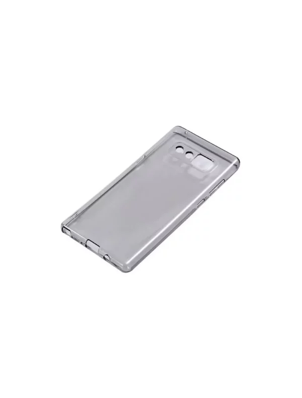 Coque Silicone Samsung Galaxy Note 8 (N950F) Transparent Noir