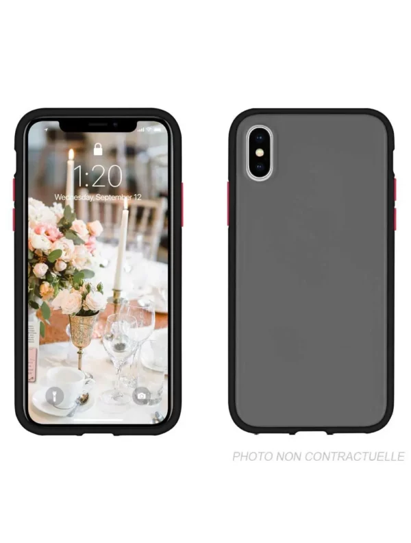 Coque iPhone 11 Pro Peach Garden Bumper Goospery MERCURY Noir