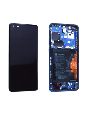 Écran Huawei P40 Pro Bleu + Châssis + Batterie Origine