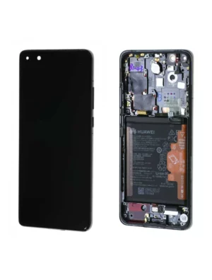 Écran Huawei P40 Pro Noir + Chassis : Batterie Origine