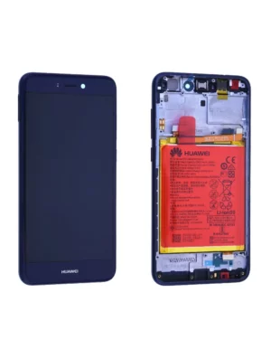 Écran Huawei P8 Lite 2017 / Honor P9 Lite 2017 Bleu + Châssis / Batterie Origine