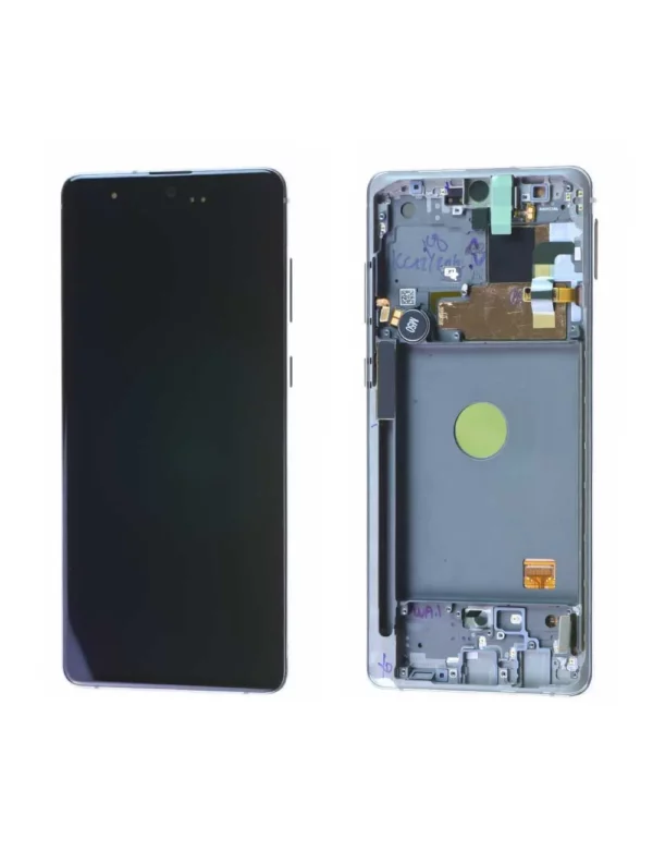 Écran Samsung Galaxy Note 10 Lite (N770F) Argent + Chassis Origine