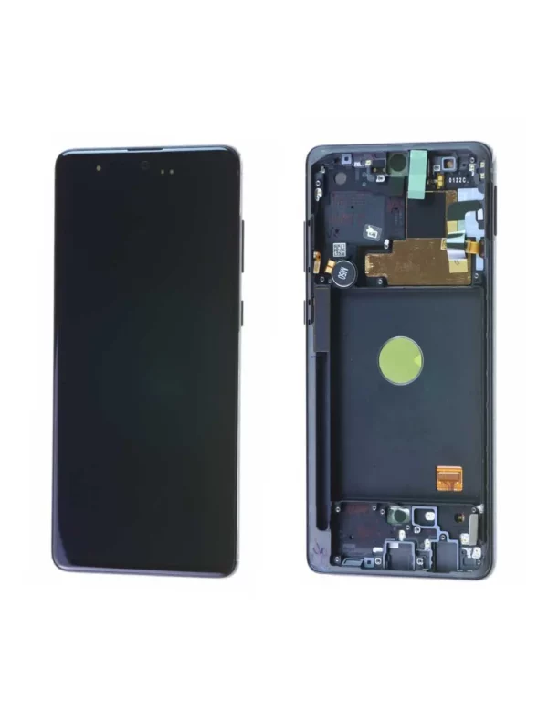 Écran Samsung Galaxy Note 10 Lite (N770F) Noir + Chassis Origine