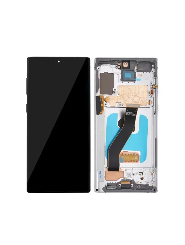 Écran Samsung Galaxy Note 10 Lite (N770F) (Soft OLED) Optimum Noir + Châssis