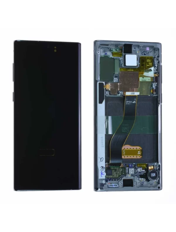 Écran Samsung Galaxy Note 10 (N970F) Argent Stellaire + Châssis Origine