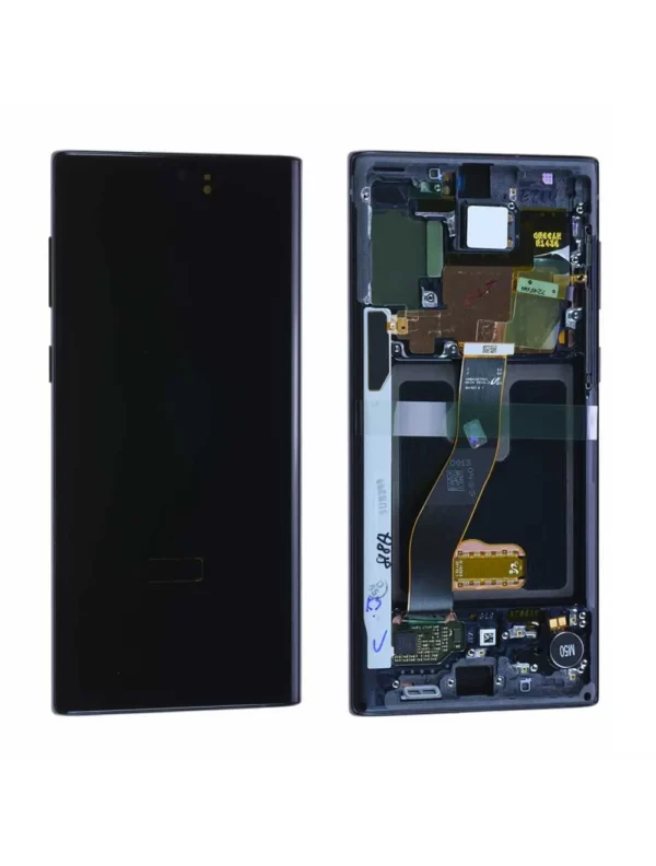 Écran Samsung Galaxy Note 10 (N970F) Noir Cosmos + Châssis Origine