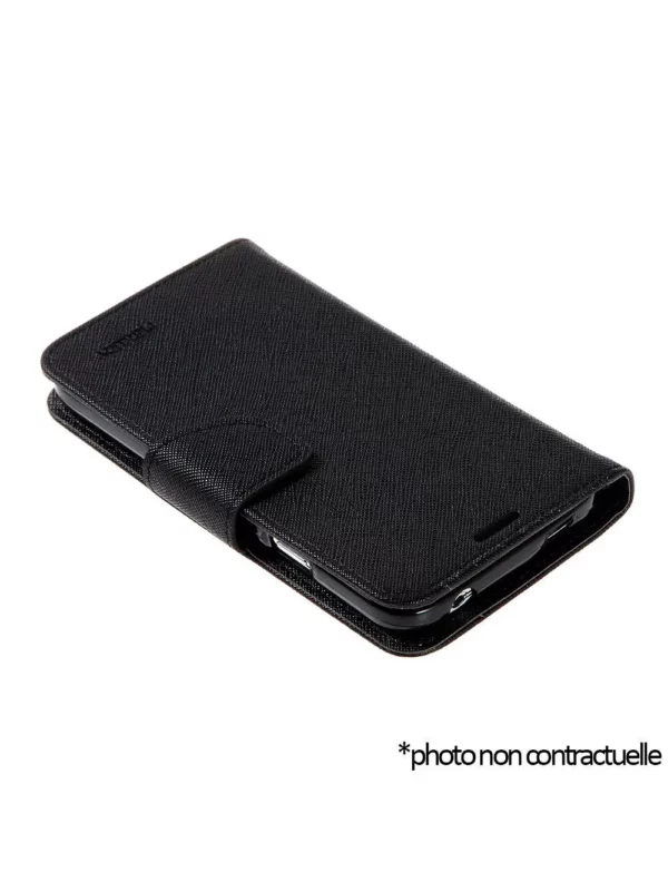Housse Grainé Mercury Samsung Galaxy Note 10 (N970F) Noir