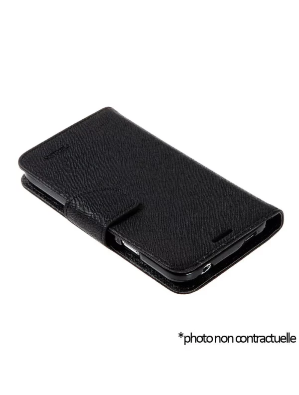 Housse Simili-cuir Mercury Huawei P40 Pro Noir