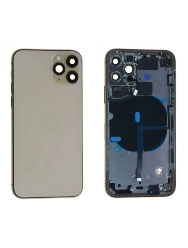 Vitre arrière + Châssis iPhone 11 Pro Or