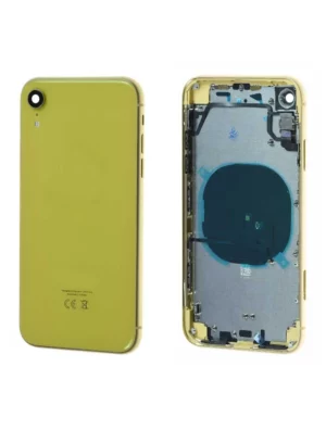 Vitre arrière + Châssis iPhone XR Jaune