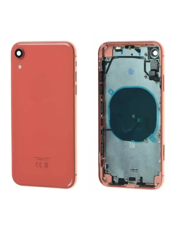 Vitre arrière + Châssis iPhone XR Orange