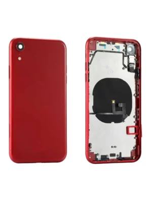 Vitre arrière + Châssis iPhone XR Rouge