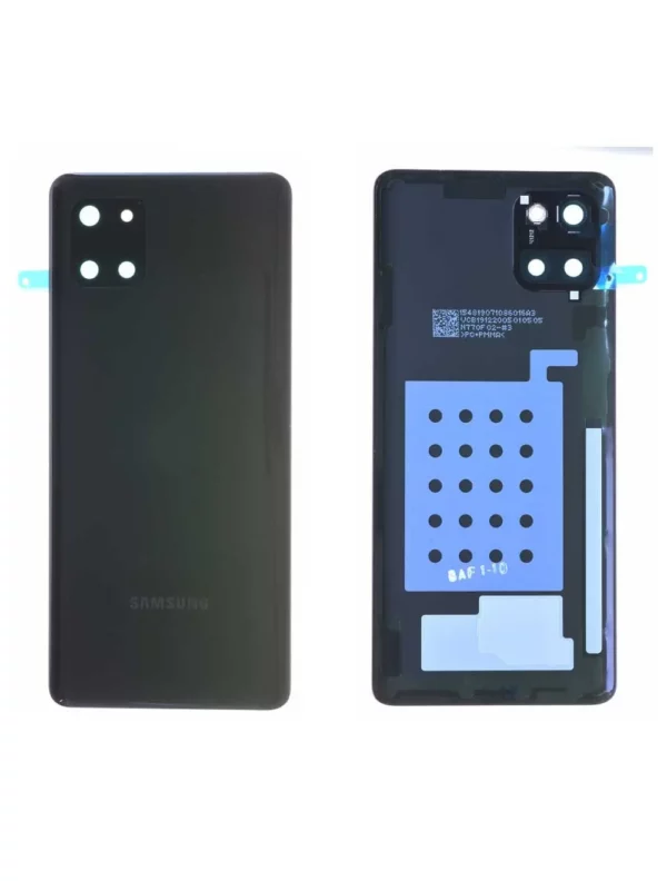 Vitre arrière Samsung Galaxy Note 10 Lite (N770F) Noir Origine