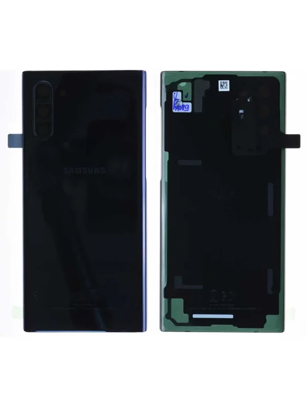 Vitre arrière Samsung Galaxy Note 10 (N970F) Noir Cosmos Origine