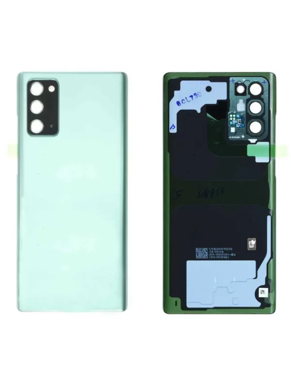 Vitre arrière Samsung Galaxy Note 20 5G (N980F : N981F) Vert Origine