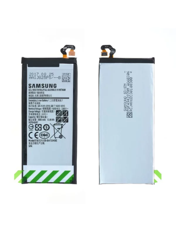 Batterie Samsung Galaxy A7 2017 (A720F) / J7 2017 (J730F) Origine EB-BA720ABE