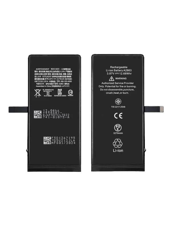 Batterie iPhone 14 Ti-Origine A2863