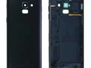 Coque arrière / Châssis Samsung Galaxy J6 2018 (J600F) Noir Origine