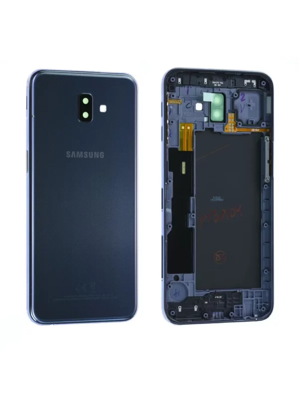 Coque arrière / Châssis Samsung Galaxy J6+ (J610F) Gris Origine
