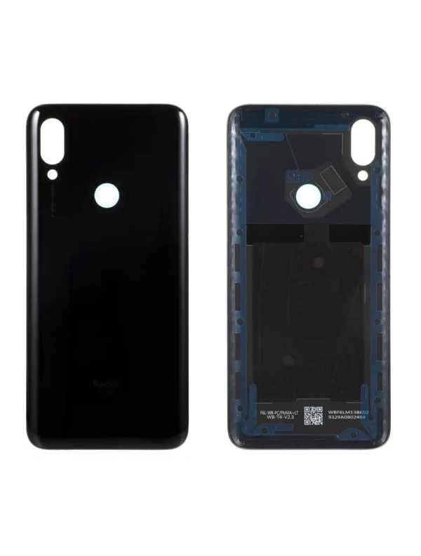 Coque arrière Xiaomi Redmi 7 Noir Éclipse