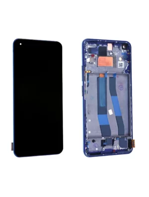 Écran Xiaomi 11 Lite 5G NE / Mi 11 Lite 4G / 5G 2021 Bleu + Châssis Reconditionné
