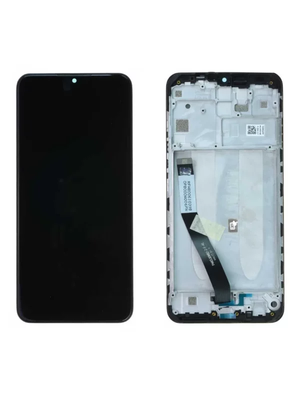 Écran Xiaomi Redmi 9 Noir + Châssis Origine