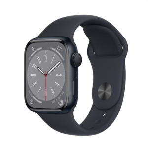 Montre Connectée Apple Watch Series 9 GPS + Cellular 45mm Midnight Aluminium Avec Boîte et Bracelet - Grade A