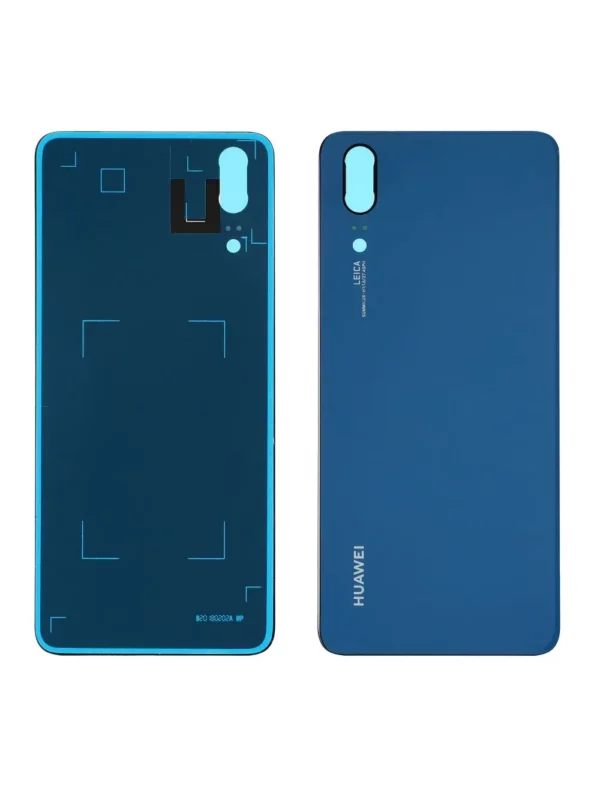 Vitre arrière Huawei P20 Bleu