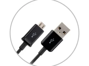 Câble Samsung Micro USB 1,50 m Noir ECB-DU4EBE Origine