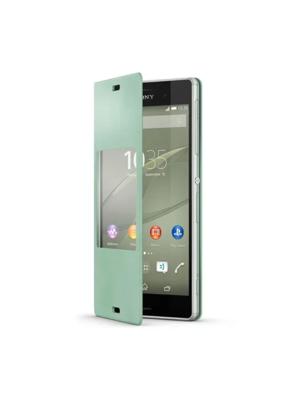 Coque à rabat (SCR24) Sony Xperia Z3 (D6603) Vert