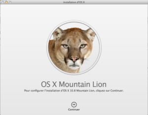 Mac OS X Mountain Lion Installer