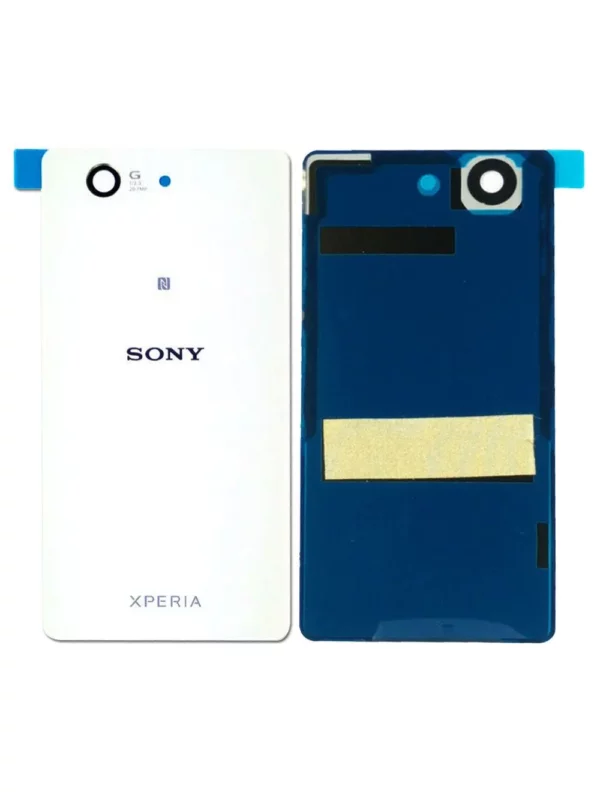 Vitre arrière Sony Xperia Z3 Compact (D5803) Blanc