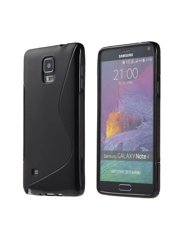 Coque S-Line Samsung Galaxy Note 4 (N910F) Noir