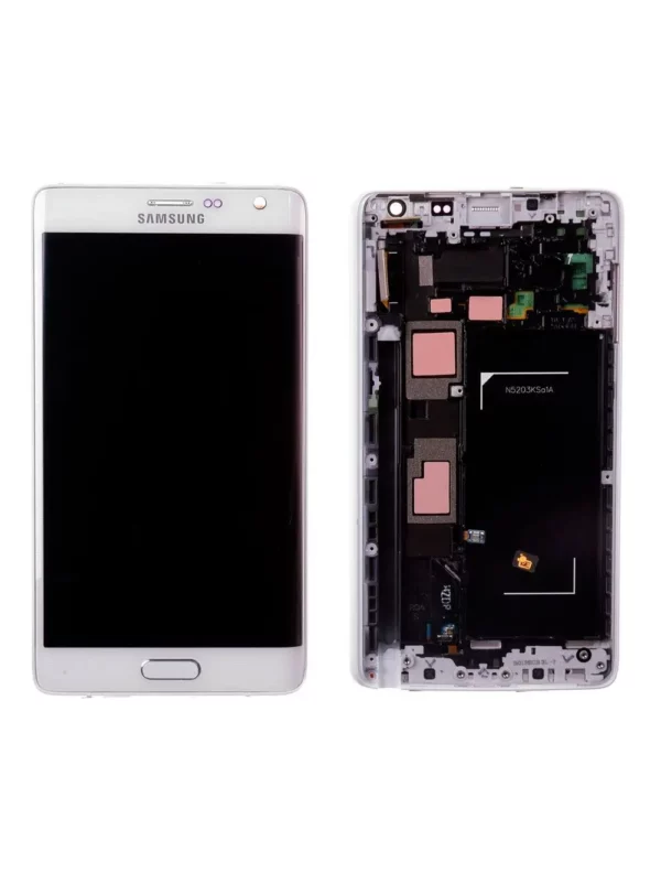 Écran Samsung Galaxy Note Edge (N915FY) Blanc + Châssis Origine