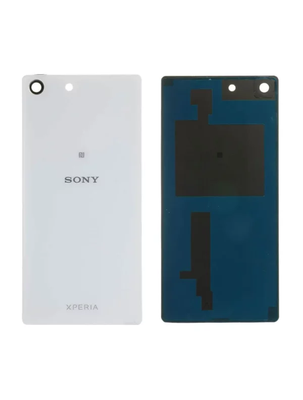 Vitre arrière Sony Xperia M5 (E5603) Blanc