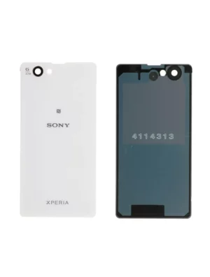 Vitre arrière Sony Xperia Z1 Compact (D5503) Blanc