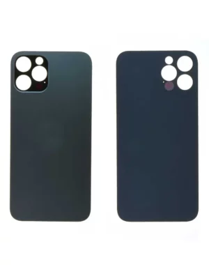 Vitre Arrière iPhone 12 Pro Noir Grand Trou Caméra