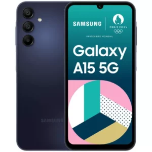 Smartphone SAMSUNG Galaxy A15 Bleu nuit 128Go 5G