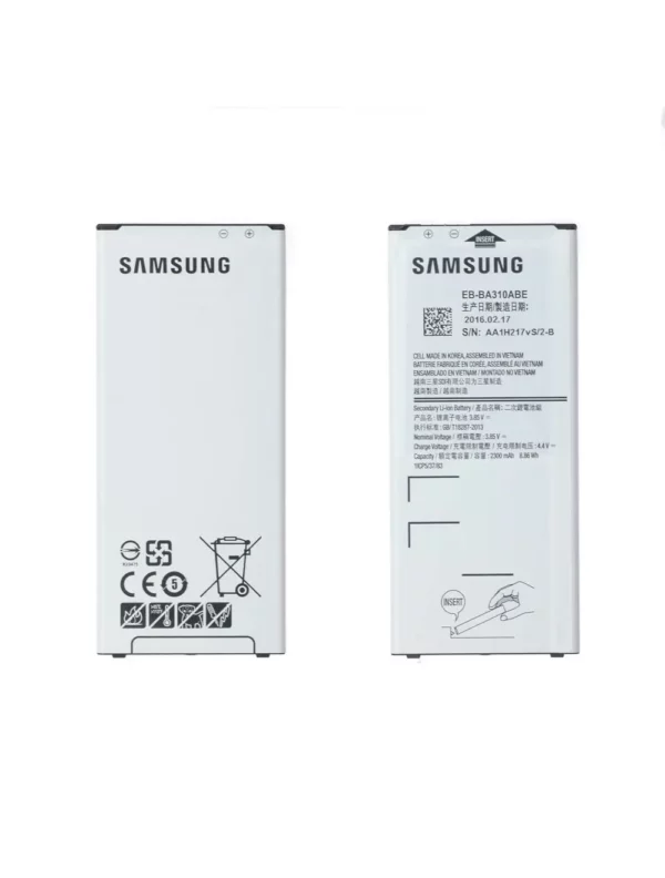 Batterie Samsung Galaxy A3 2016 (A310F) Origine EB-BA310ABE