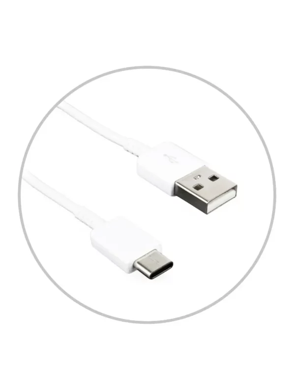 Câble Samsung (1.5m) USB : USB-C GP-TOU021RFCWW Blanc Origine