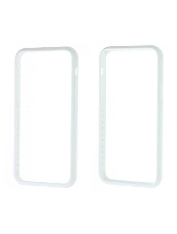 Phone-Bumper Coque iPhone 11 Pro Silicone Bumper Blanc